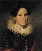 Johann Peter Krafft Maria Angelica Richter von Binnenthal oil